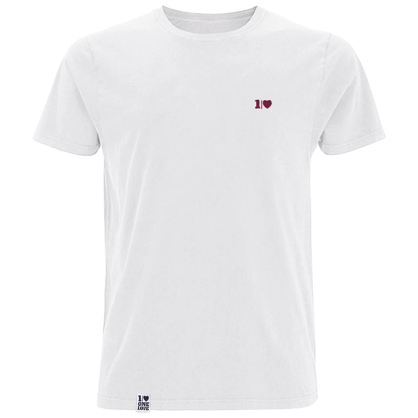 ONELOVE -  Herren Shirt | 100% Bio-Baumwolle | Edler Stick