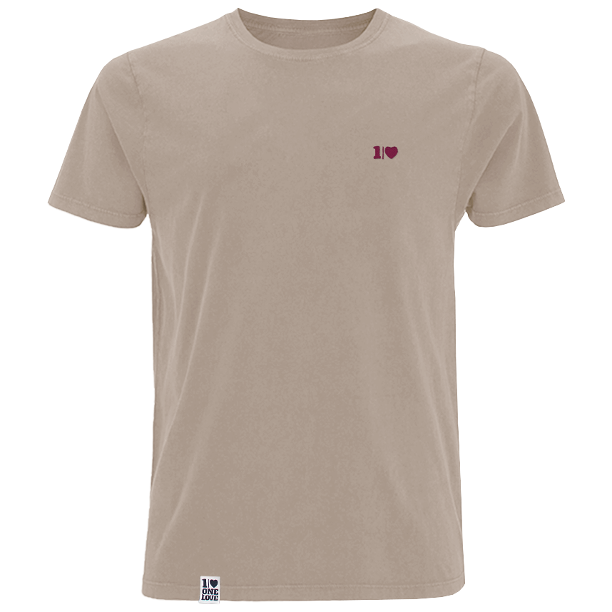 ONELOVE -  Herren Shirt | 100% Bio-Baumwolle | Edler Stick