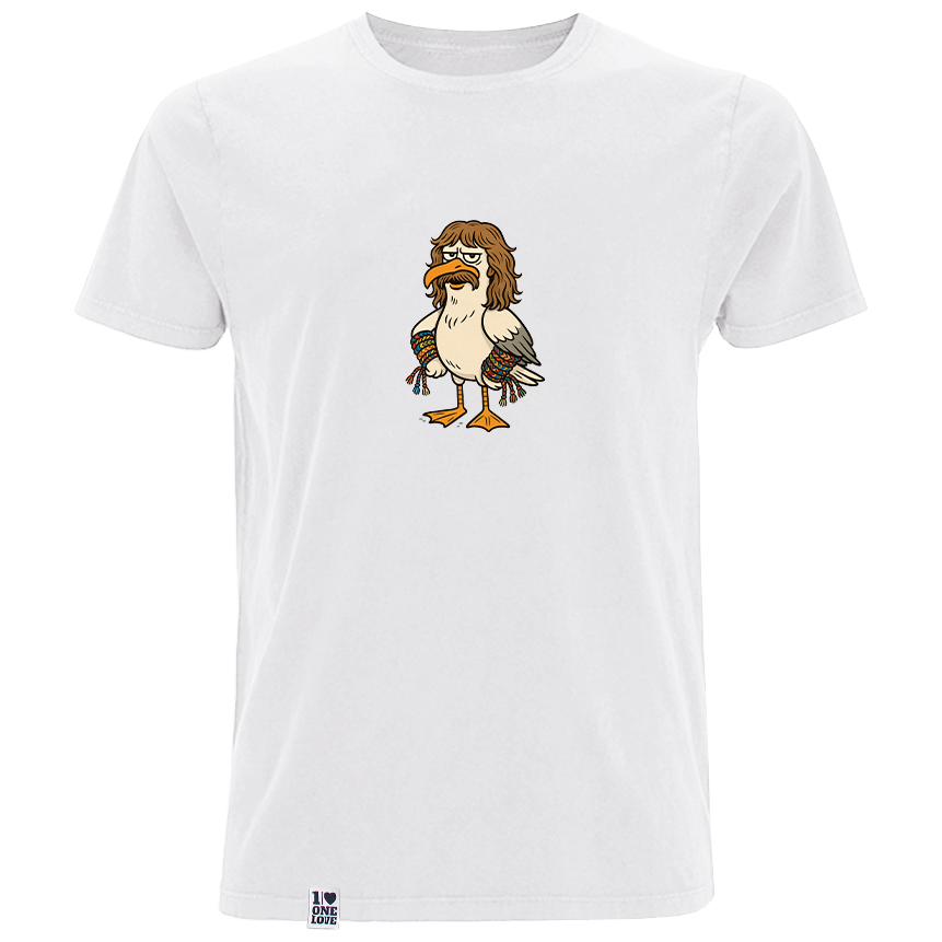 Möwe Wolle  - Herren Shirt | 100% Bio-Baumwolle