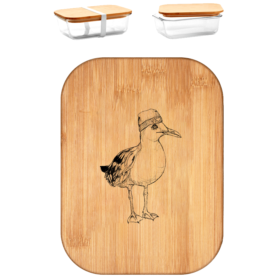 Hauk: Brotdose aus Bambus für Meeresliebhaber