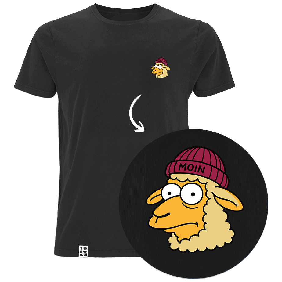 Moin Schaf - Herren Shirt | 100% Bio-Baumwolle