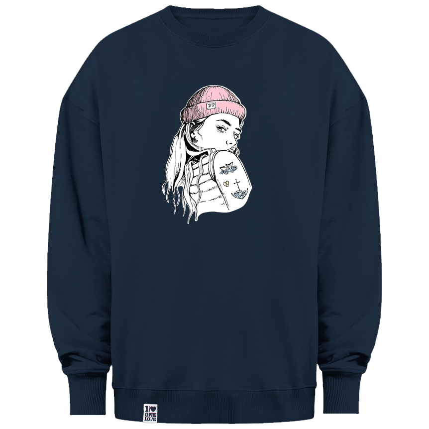 Nordische Umarmung - Nachhaltiger Oversize-Sweater