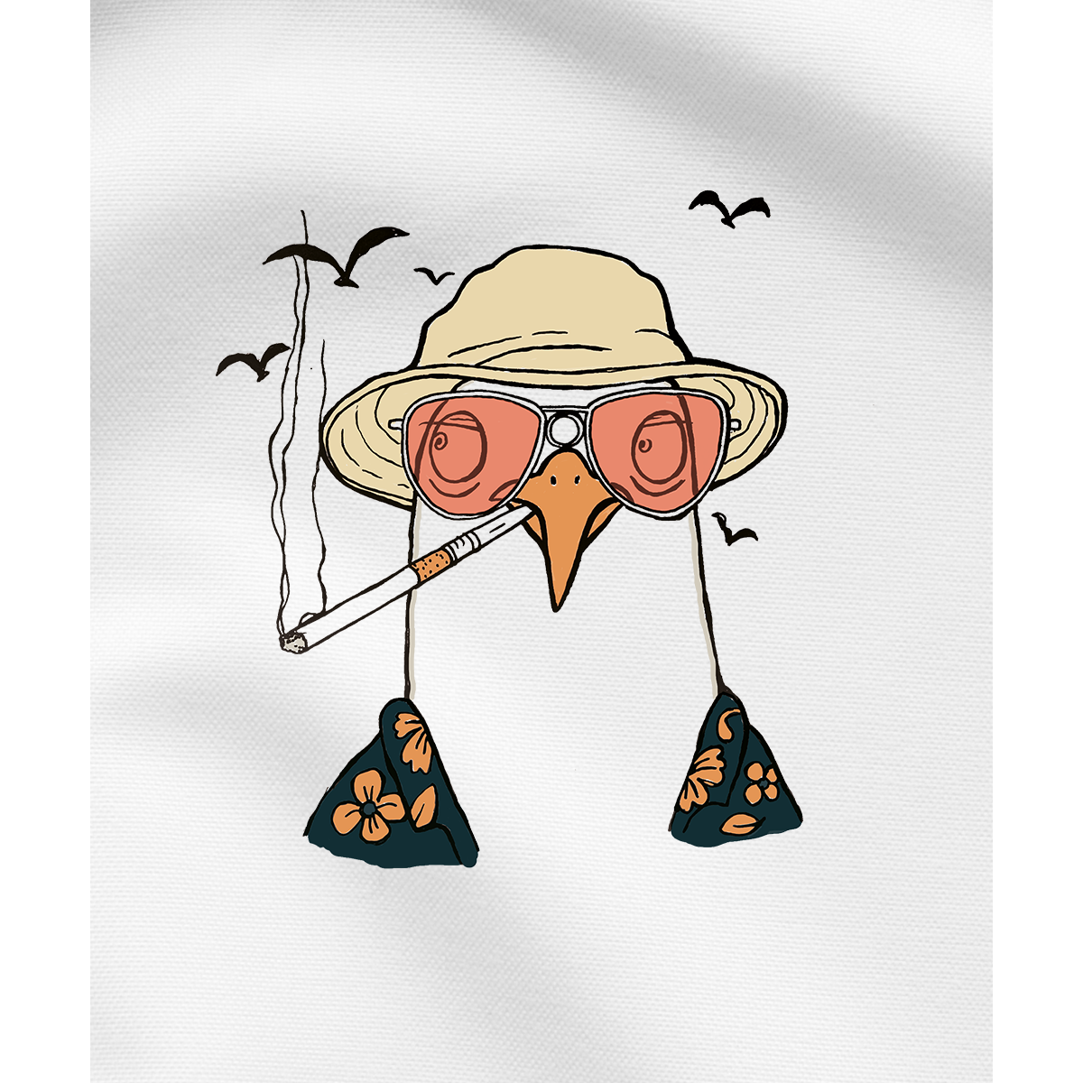 Möwengeist – Herren Shirt | 100% Bio-Baumwolle