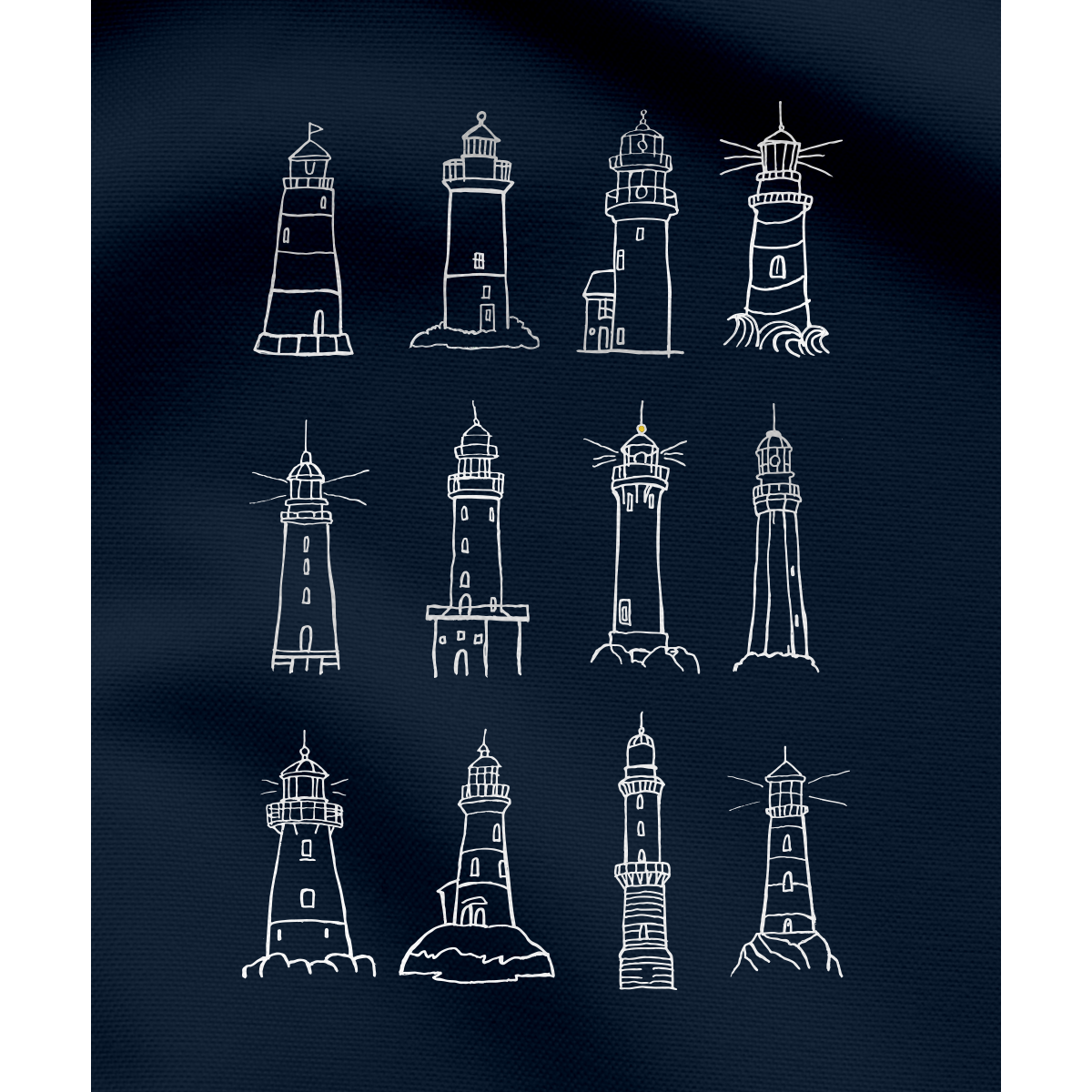 Leuchtturm Gefühl - Herren Shirt | 100% Bio-Baumwolle