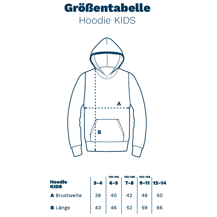 Leuchtendes Meer: Eisvogel Hoodie Kids