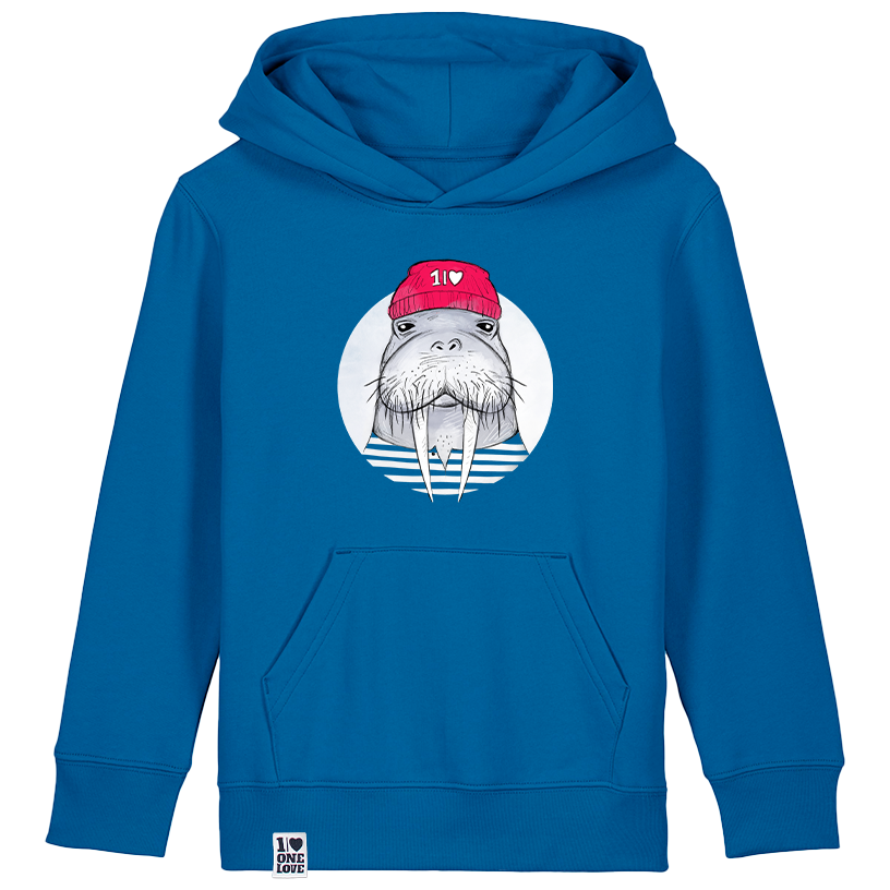 Walross-Wärme – Kinder Hoodie