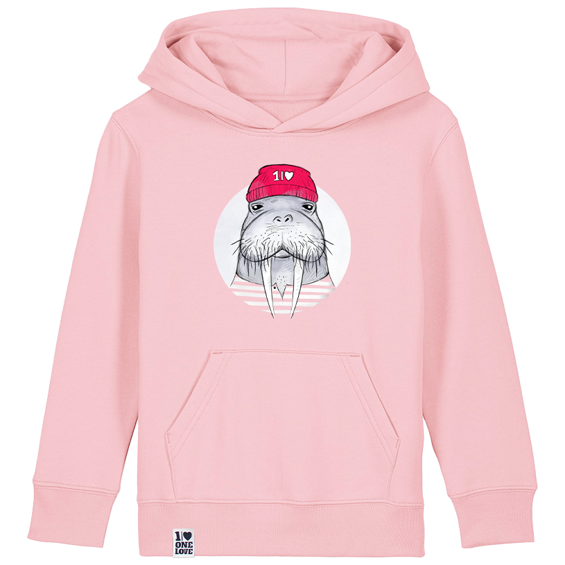 Walross-Wärme – Kinder Hoodie
