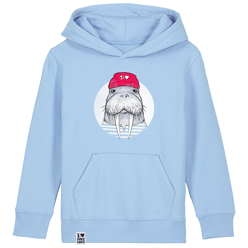 Walross-Wärme – Kinder Hoodie