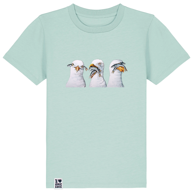 Kleine Möwenfreude – Bio Kinder T-Shirt