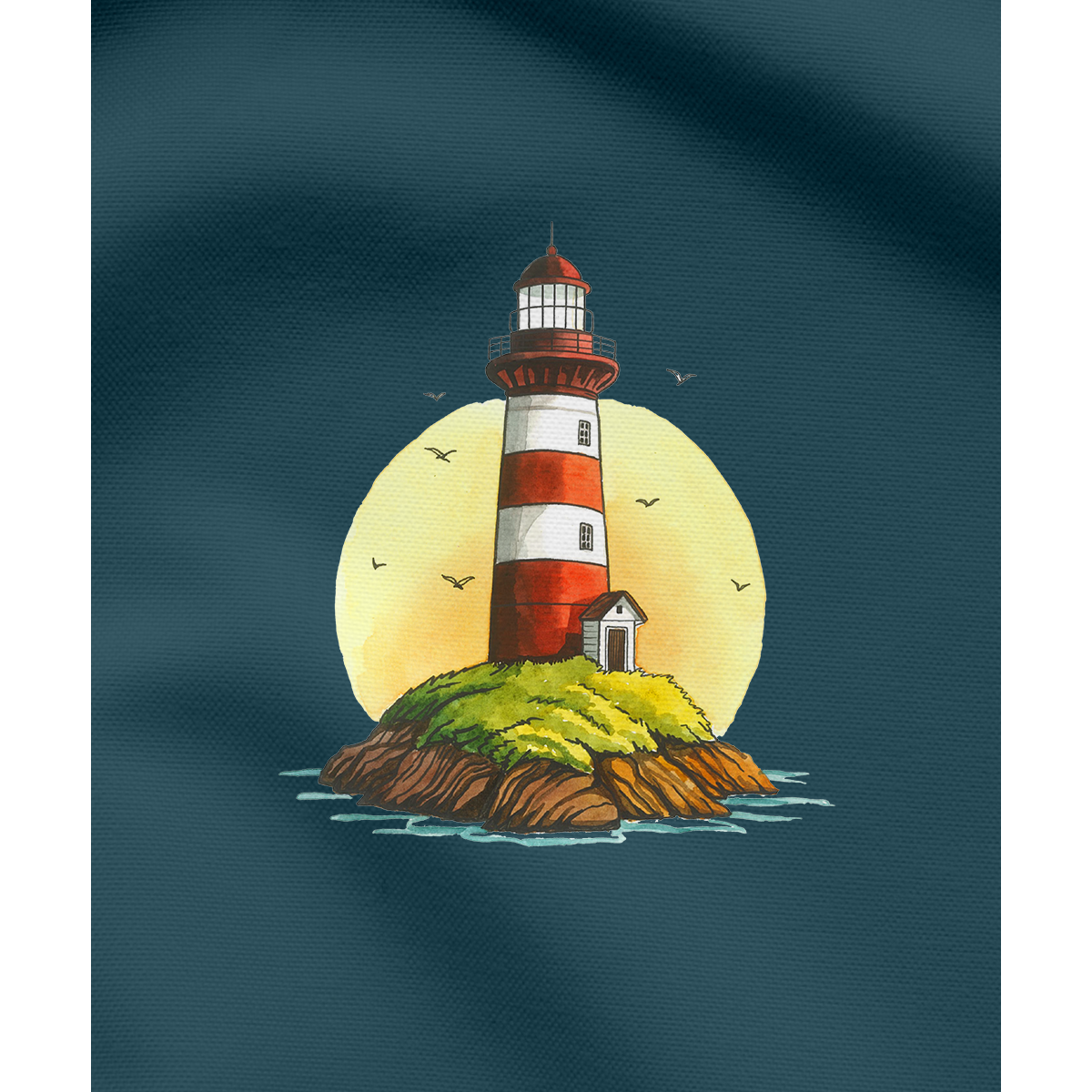 Leuchtturm & Meer - Herren Shirt | 100% Bio-Baumwolle