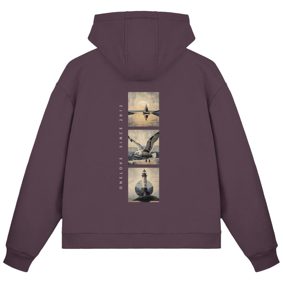 Küstentraum Hoodie Zipper - Nachhaltig & Kuschelig