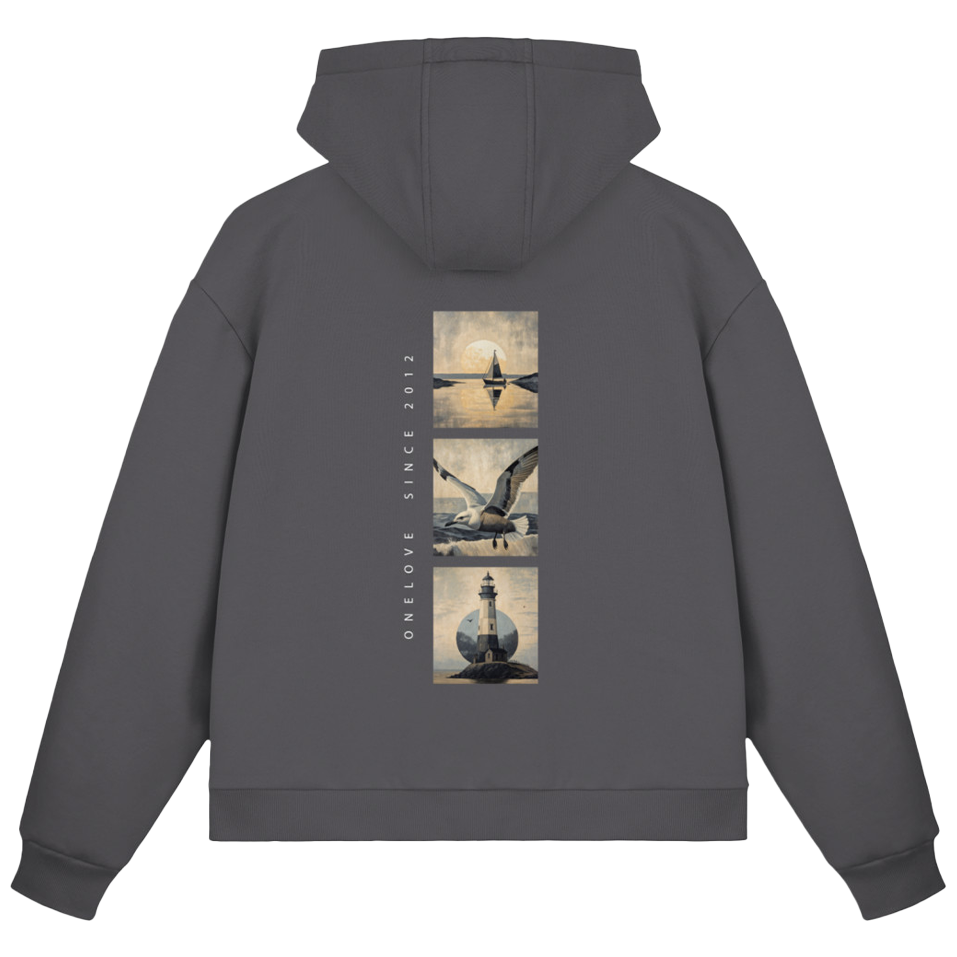 Küstentraum Hoodie Zipper - Nachhaltig & Kuschelig