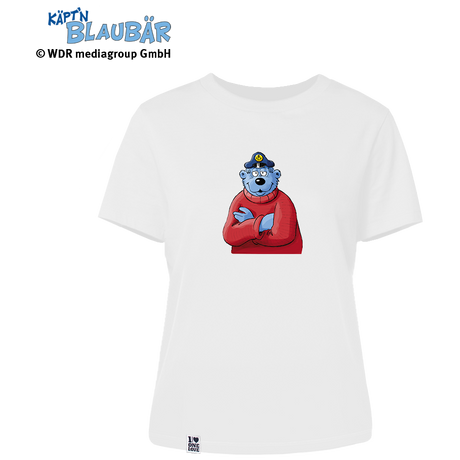 Käpt'n Blaubär  - Damen Shirt | 100% Bio-Baumwolle
