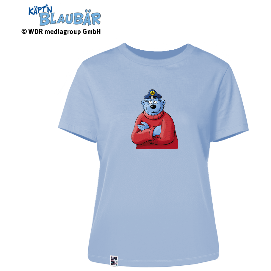 Käpt'n Blaubär  - Damen Shirt | 100% Bio-Baumwolle