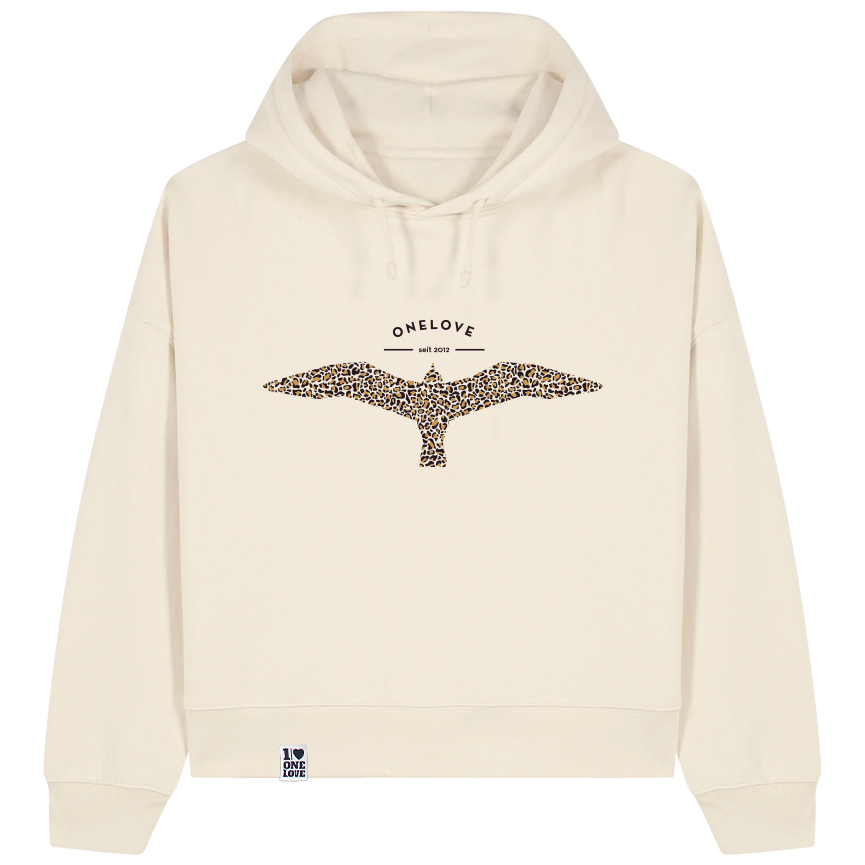 Leo Möwe - Damen Hoodie | Bio-Baumwolle