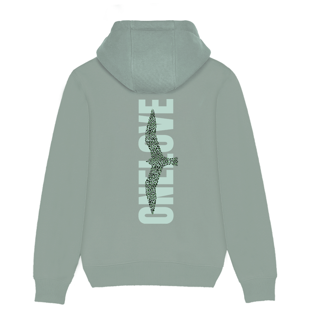 Möwenliebe - Unisex Hoodie | 100% Bio-Baumwolle | Backprint