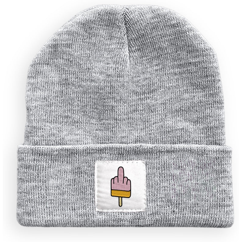 Mittelfinger-Eis Beanie