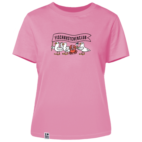 Fischbrötchenclub – Damen Shirt | 100% Bio-Baumwolle