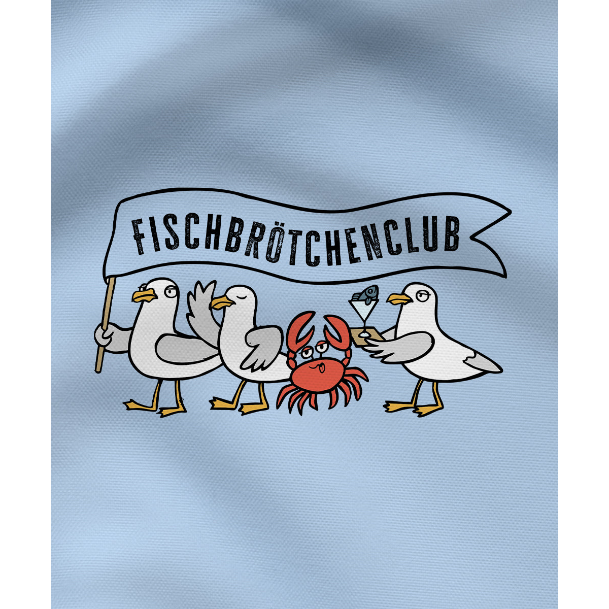 Fischbrötchenclub – Damen Shirt | 100% Bio-Baumwolle