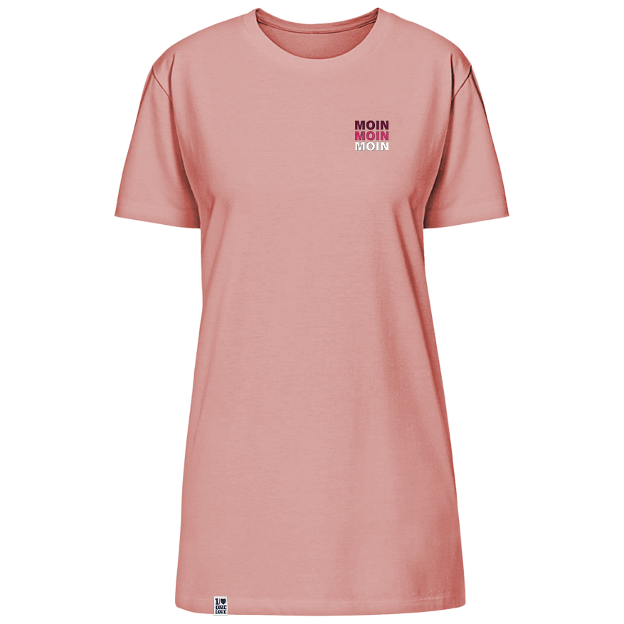 Moin Maritim – Bio T-Shirt Kleid mit Herz