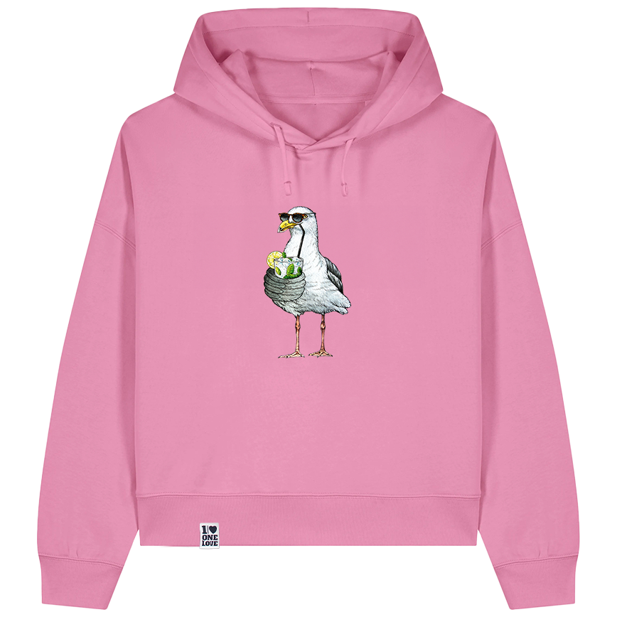 Schluckspecht - Damen Hoodie | Bio-Baumwolle
