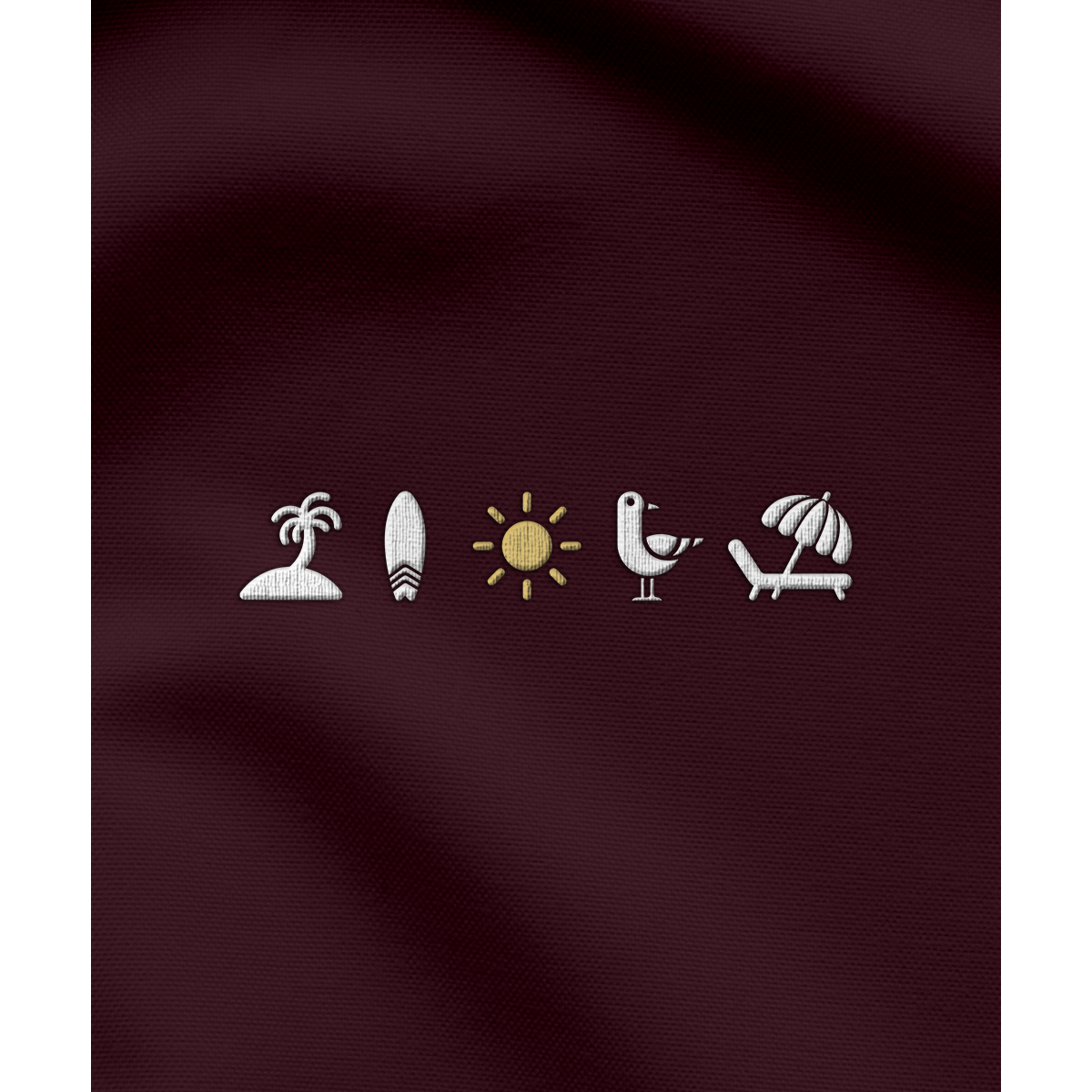 Ocean Vibes  – Unisex Hoodie | 100% Bio-Baumwolle | Edler Stick