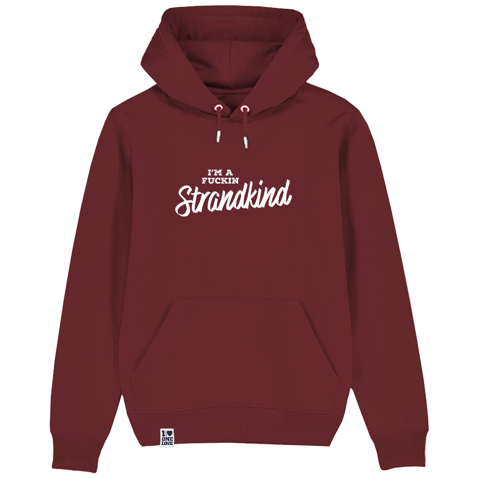Fuckin Strandkind - Unisex Hoodie | 100% Bio-Baumwolle