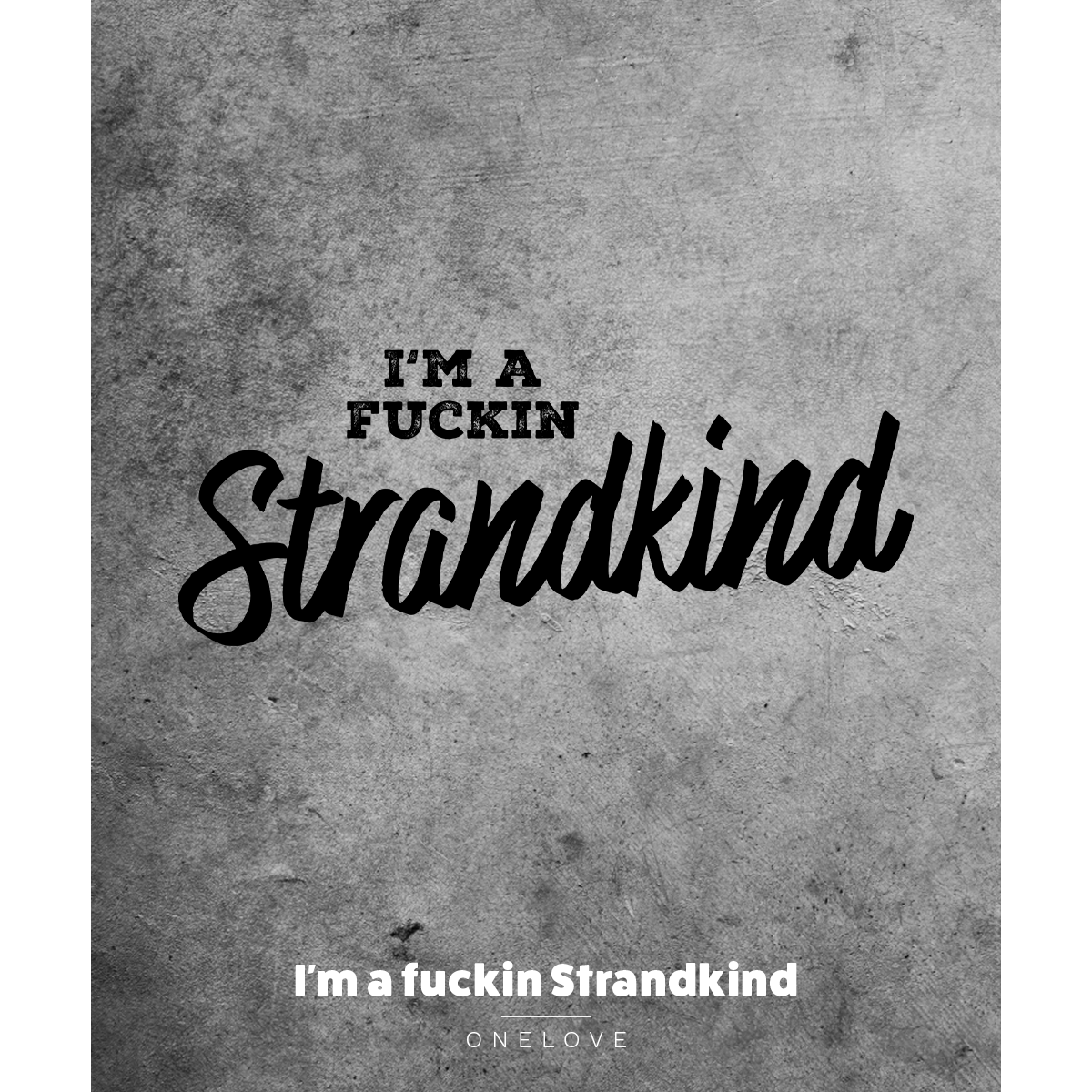 Fuckin Strandkind - Unisex Hoodie | 100% Bio-Baumwolle