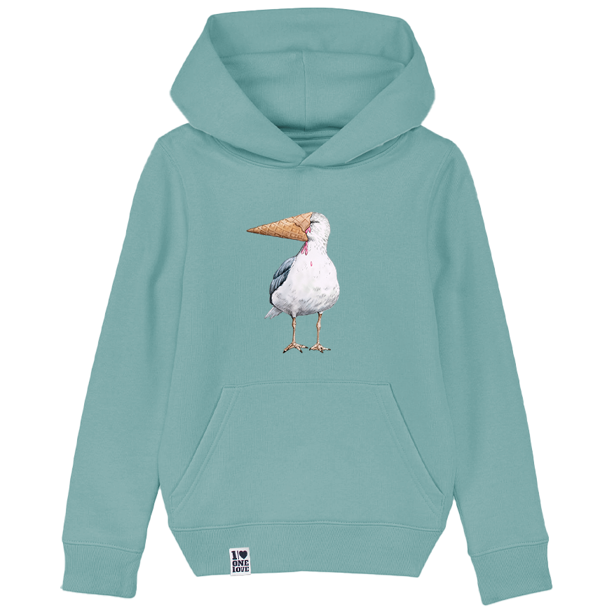 Eisvogel Kids Hoodie – Dein kleiner Küstenfreund