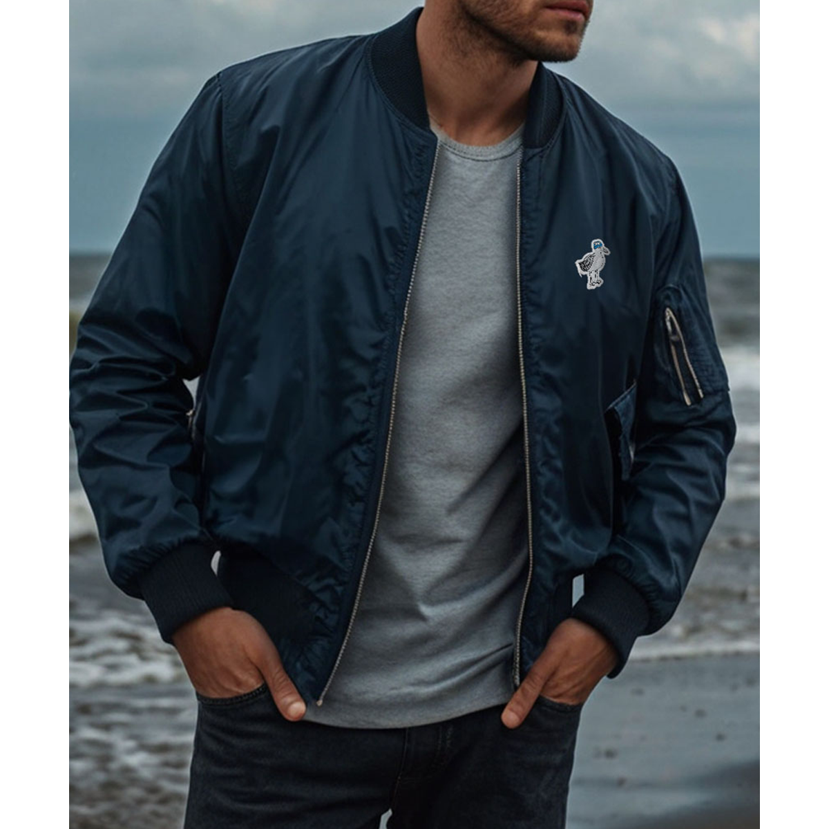 Liebevoll stilvoll – Hauk Stick Bomberjacke