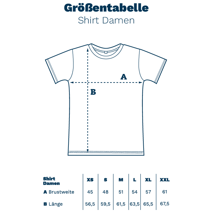 Möwe Wolle  - Damen Shirt | 100% Bio-Baumwolle