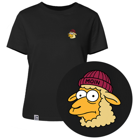 Moin Schaf  - Damen Shirt | 100% Bio-Baumwolle