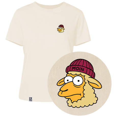 Moin Schaf  - Damen Shirt | 100% Bio-Baumwolle