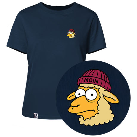 Moin Schaf  - Damen Shirt | 100% Bio-Baumwolle