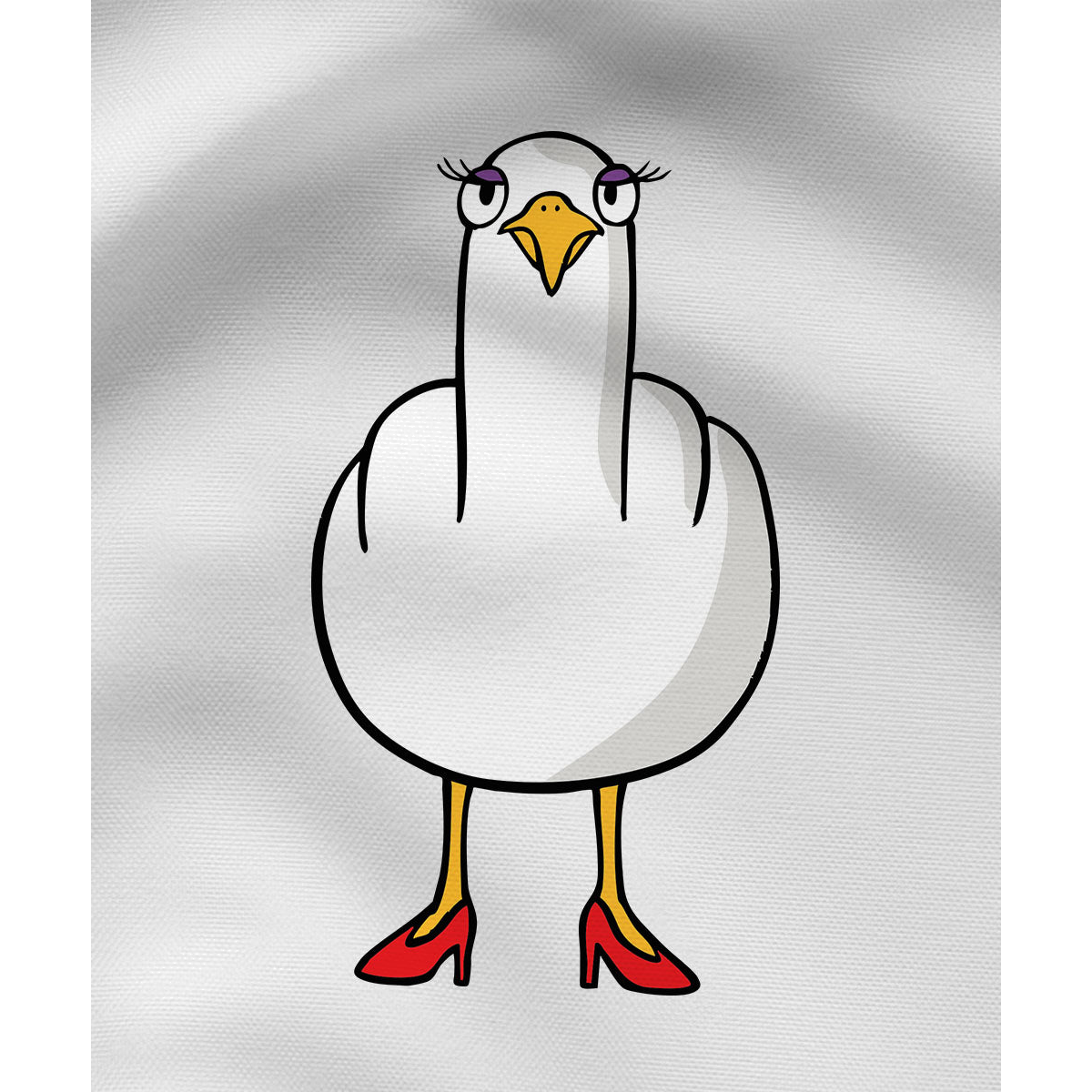 F**k You Möwenlady  - Damen Shirt | 100% Bio-Baumwolle