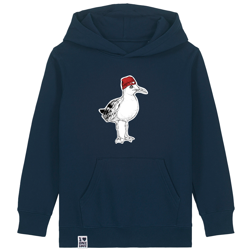 Kuscheliger Küstenzauber Hoodie für Kids