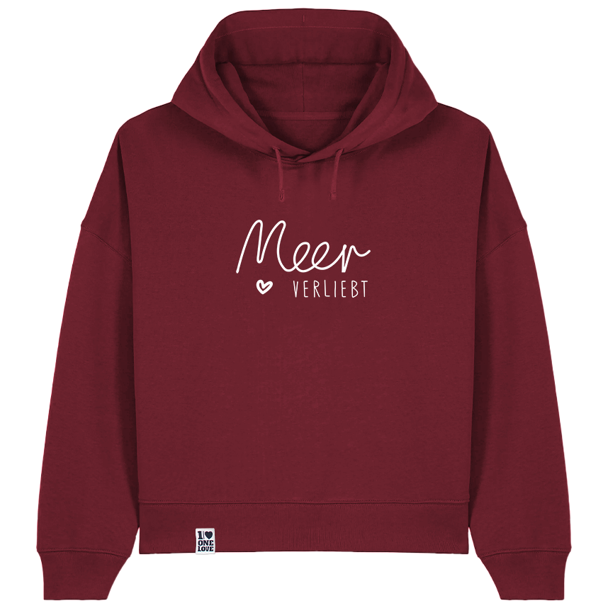 Meerverliebt  - Damen Hoodie | Bio-Baumwolle