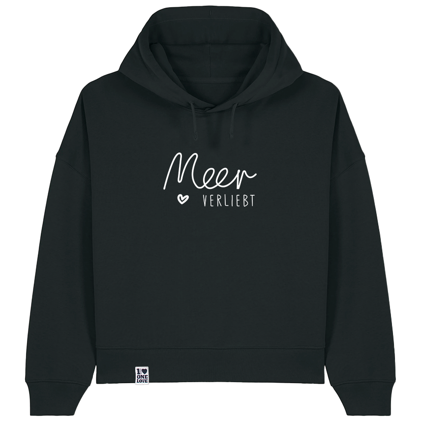 Meerverliebt  - Damen Hoodie | Bio-Baumwolle