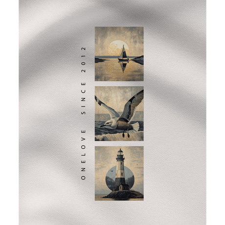 Sanfte Meeresbrise – Unisex Hoodie | 100% Bio-Baumwolle | Backprint