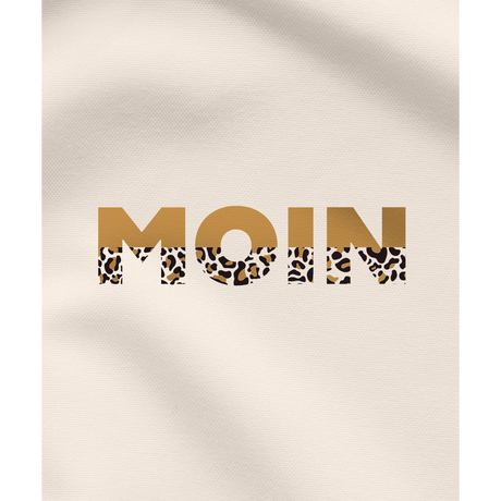 Moin Leo - Damen Hoodie Bio-Baumwolle