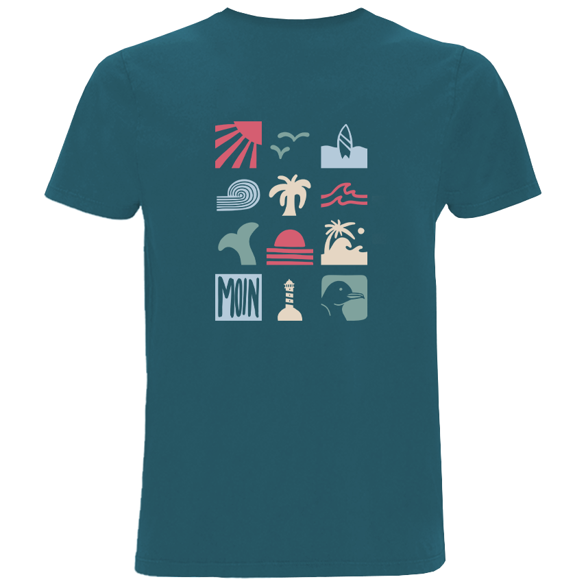 Nordsehnsucht - Herren Shirt | 100% Bio-Baumwolle | Backprint