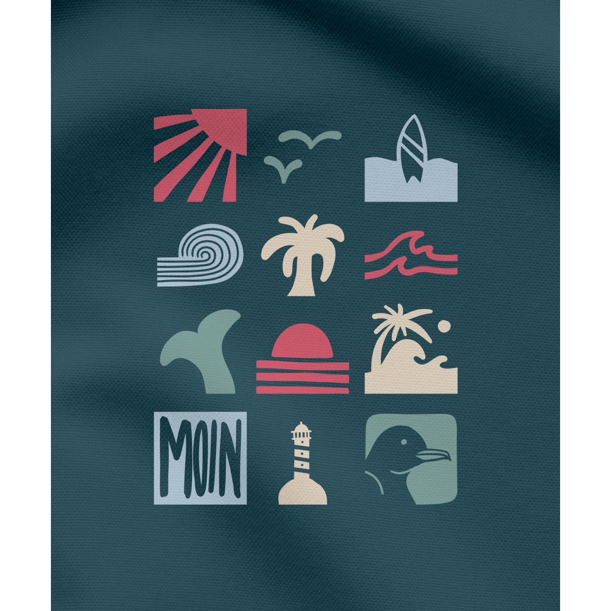 Nordsehnsucht - Herren Shirt | 100% Bio-Baumwolle | Backprint