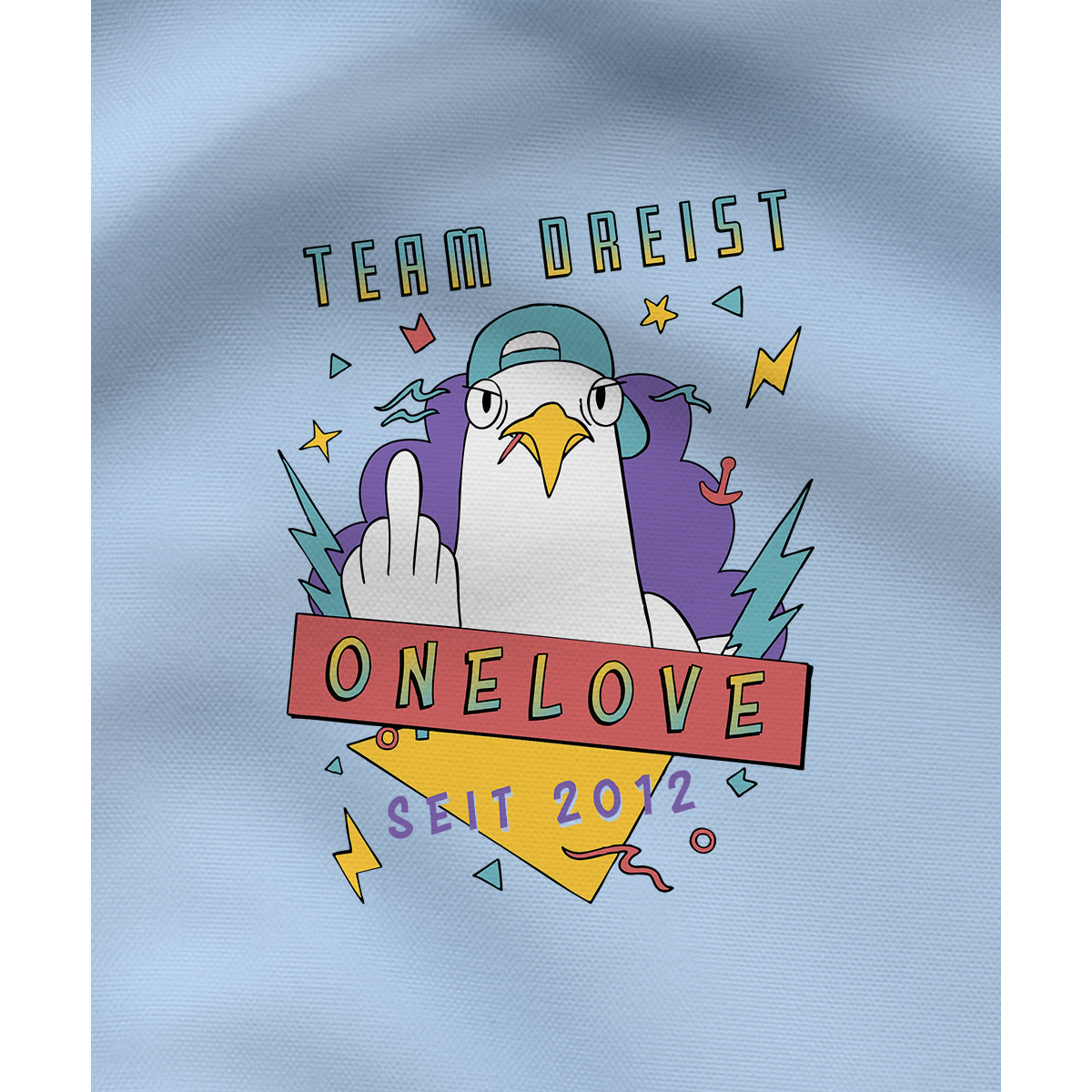 90er Team Dreist – Damen Shirt | 100% Bio-Baumwolle