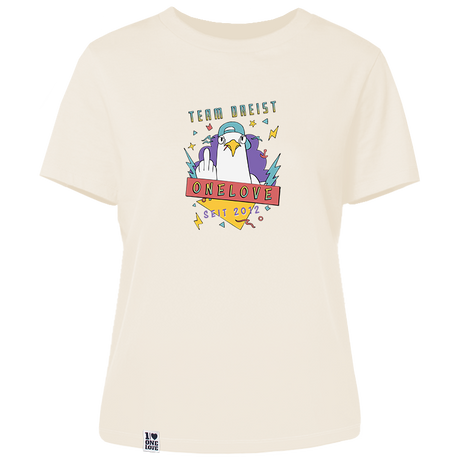 90er Team Dreist – Damen Shirt | 100% Bio-Baumwolle
