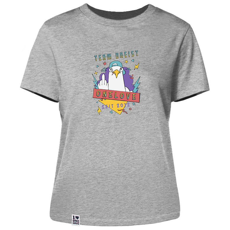 90er Team Dreist – Damen Shirt | 100% Bio-Baumwolle