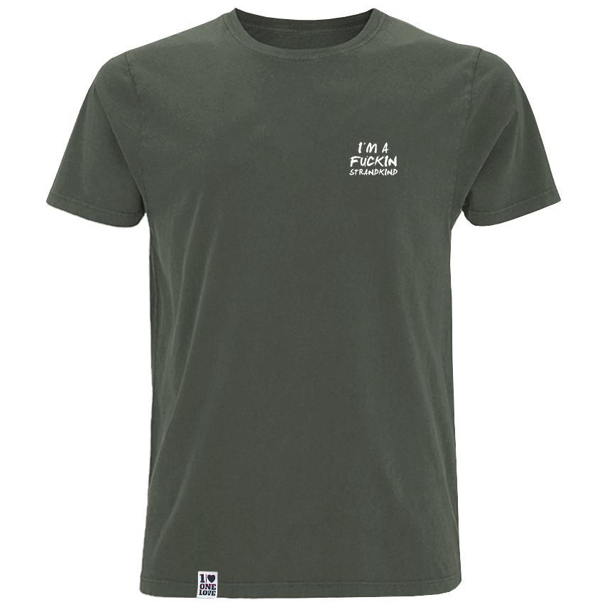 I'm a Fuckin Strandkind  - Herren Shirt | 100% Bio-Baumwolle