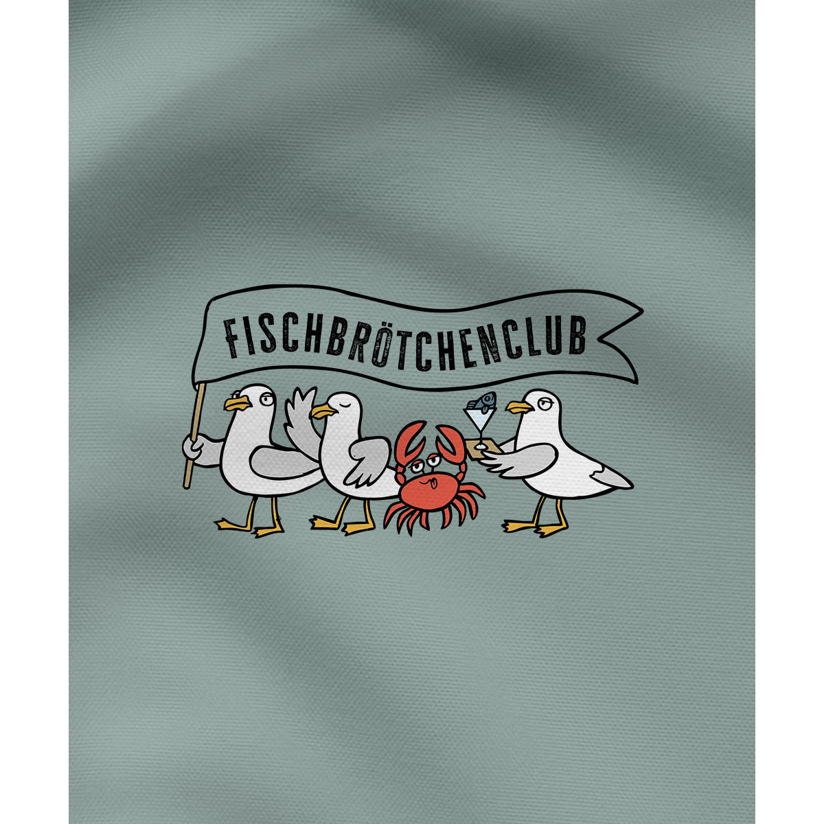 Fischbrötchenclub - Unisex Hoodie | 100% Bio-Baumwolle