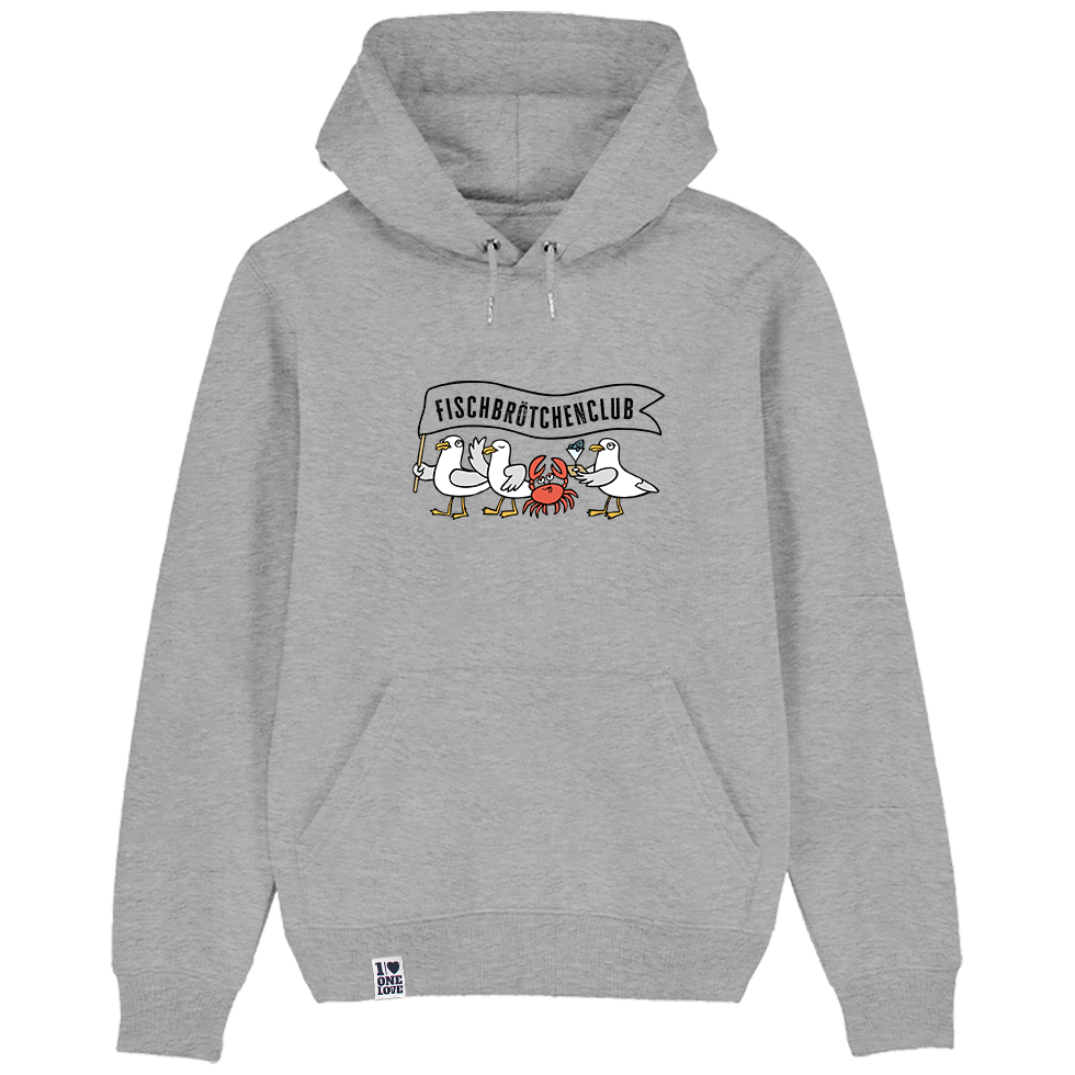 Fischbrötchenclub - Unisex Hoodie | 100% Bio-Baumwolle