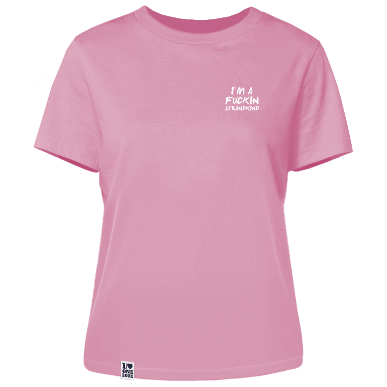I'm a Fuckin Strandkind  - Damen Shirt | 100% Bio-Baumwolle