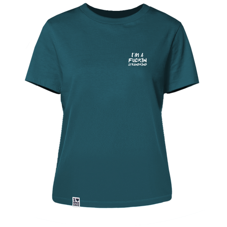 I'm a Fuckin Strandkind  - Damen Shirt | 100% Bio-Baumwolle